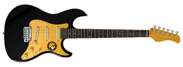 Guitarra elétrica 6c Sire Larry Carlton S7 SSS New Gen Black