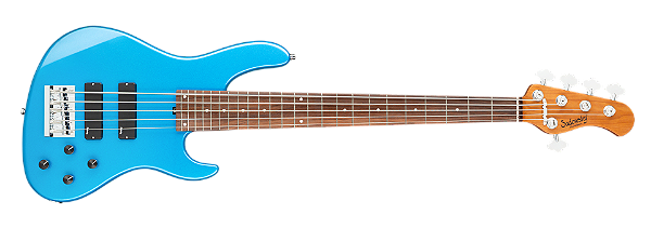 Sadowsky MetroExpress 5c Modern 24-fret Morado Solid Ocean Blue