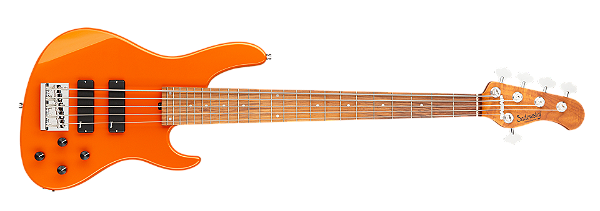 Sadowsky MetroExpress 5c Modern 24-fret Morado Candy Apple Orange