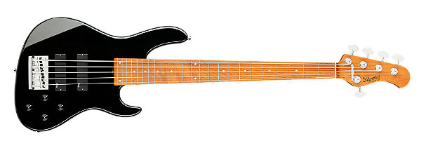 Sadowsky MetroExpress 5c Modern 24-fret Roasted Maple Solid Black