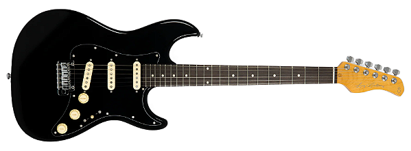 Guitarra elétrica 6c Sire Larry Carlton S3 New Gen Black