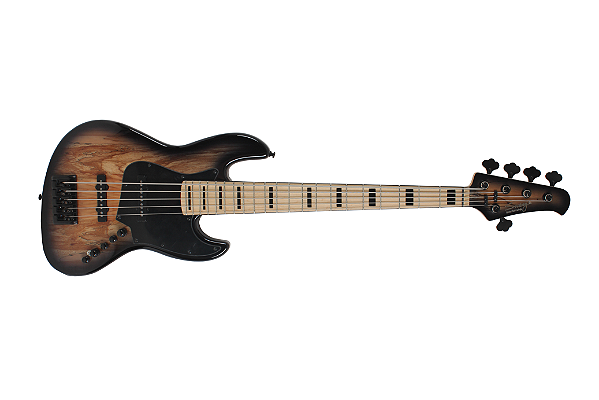 Swing guitars Jazz Deluxe 5c American Alder Black Burst