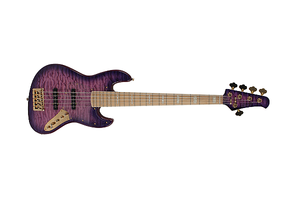 Swing guitars Jazz Deluxe 5c American Alder Purple