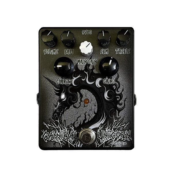Pedal Cannibal Unicorn by Silas Fernandes limited edition Black