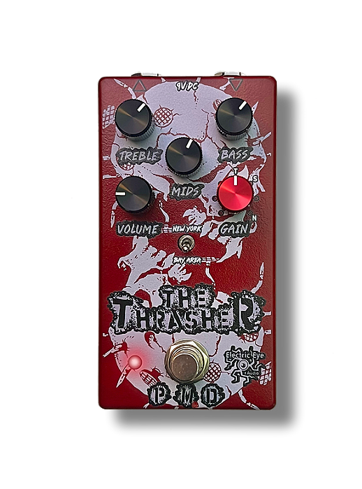 Pedal The Thrasher by Silas Fernandes vermelho
