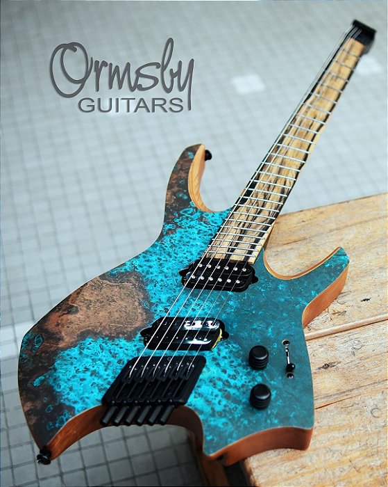 Guitarra Ormsby Headless Goliath 6 GTR Elite Copper Print 2026