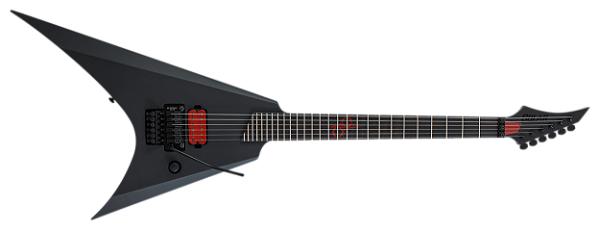Guitarra elétrica 6 cordas Solar VAS1.61FR Assassin Carbon Black Matte