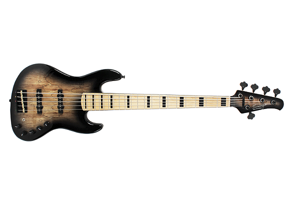 Contrabaixo Swing guitars G7V Jazz 5c American Alder Black Burst