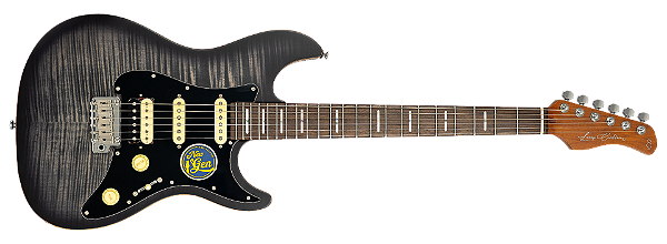 Guitarra elétrica 6c Sire Larry Carlton S7 FM New Gen Transparent Black