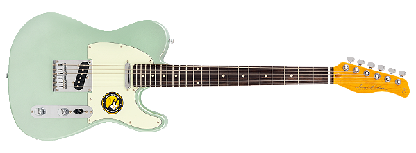 Guitarra elétrica 6c Sire Larry Carlton T3 New Gen Surf Green Metallic