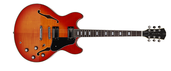 Guitarra elétrica 6c Sire Larry Carlton H7 Cherry Sunburst