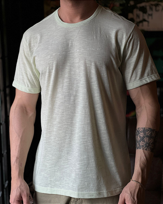Camiseta Essencial Verde Clara Ogochi
