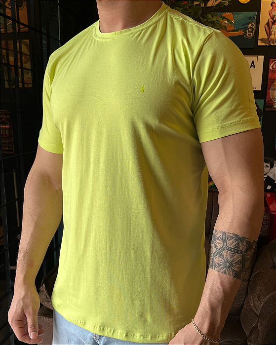 Camiseta Basica Lemon Red Feather