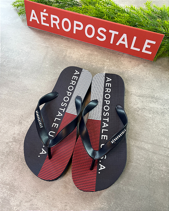 Chinelo Azul Marinho Aeropostale
