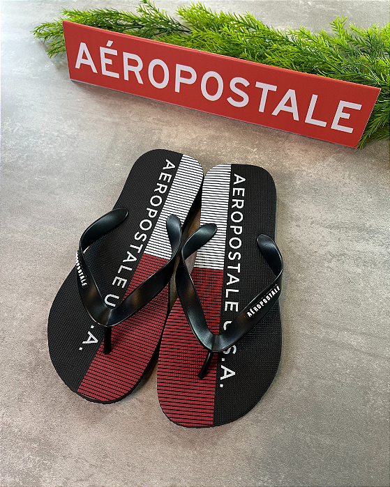 Chinelo Preto Aeropostale