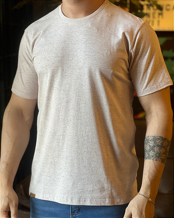 Camiseta Slim Rosa Claro Ogochi