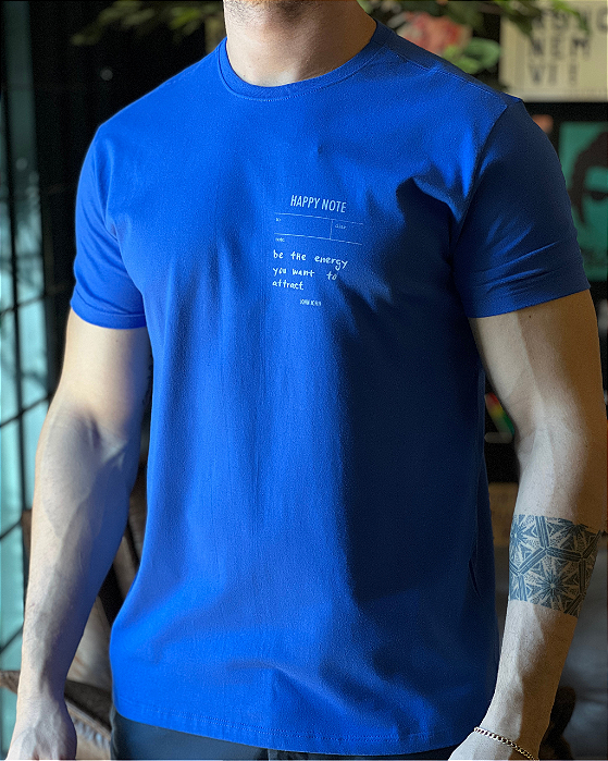 Camiseta Happy Note Azul John John