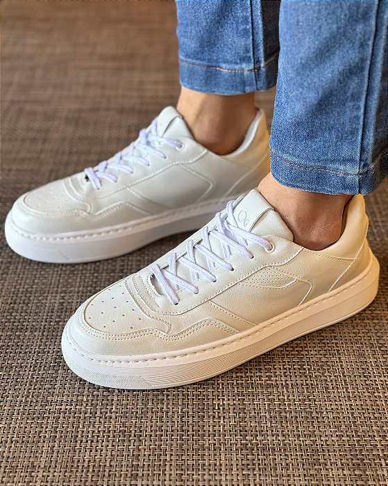 Tênis Casual Street Branco Ogochi