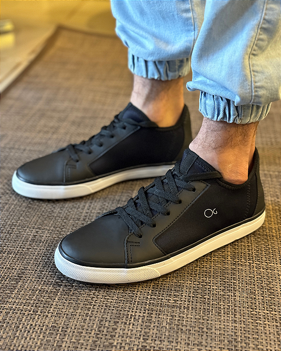 Sapatênis Neoprene Preto Ogochi
