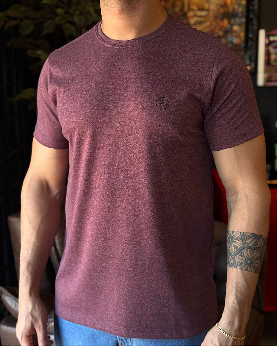 Camiseta A87 Bordô Aeropostale