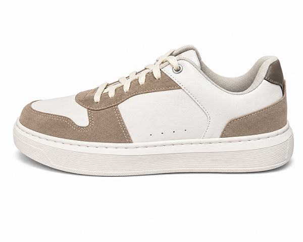 Tenis Street Off White/Bege Ogochi