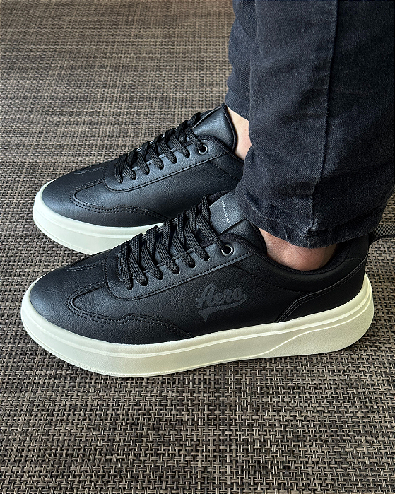 Tênis Firenze Preto Aeropostale