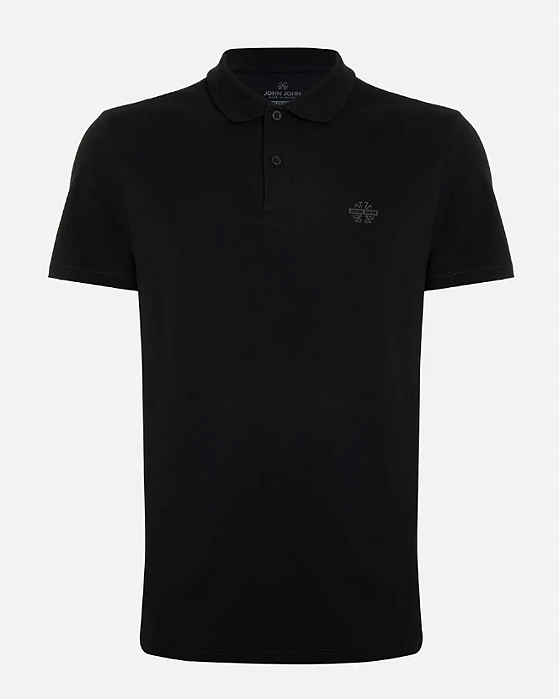 Gola Polo Light Transfer Preta John John