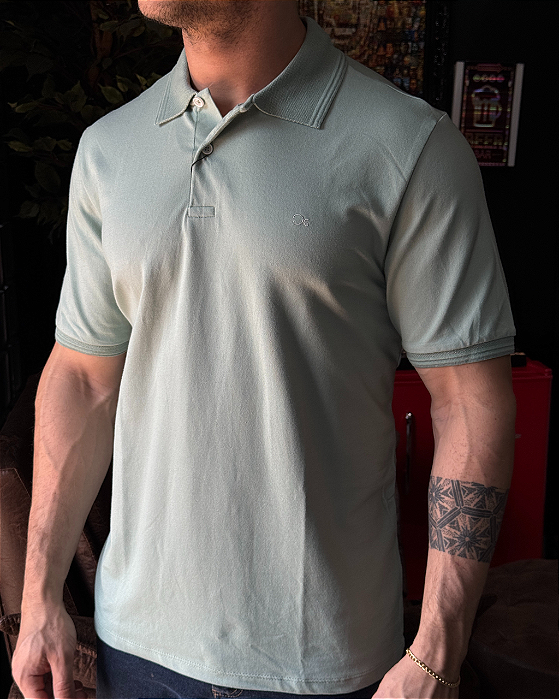 Gola Polo Verde Claro Ogochi