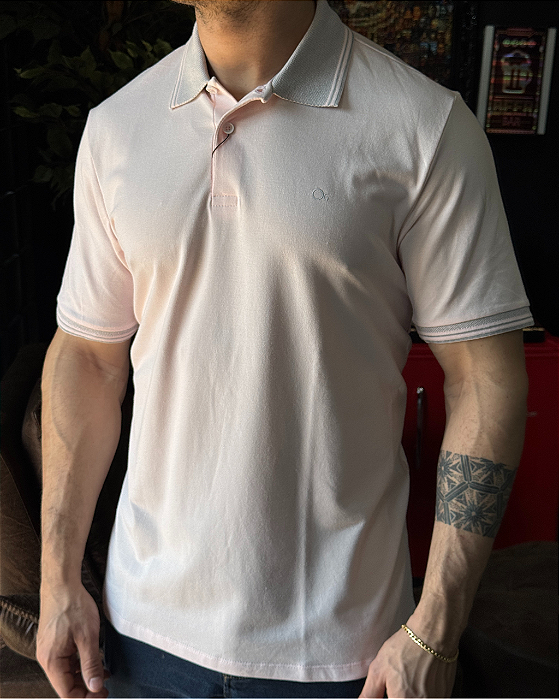 Gola Polo Rosa Claro Ogochi