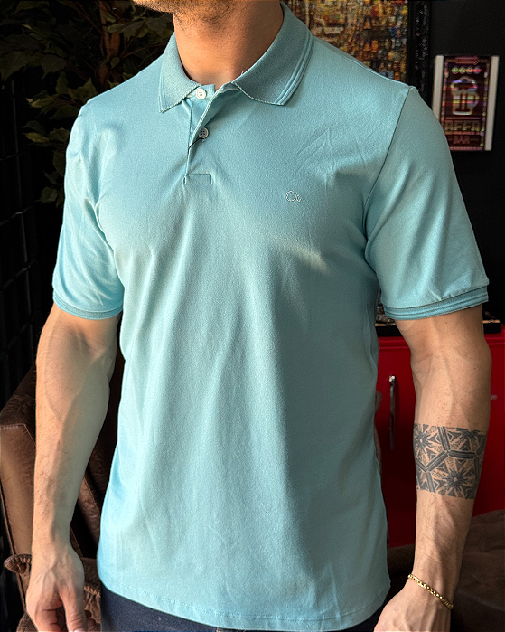 Gola Polo Azul Claro Ogochi