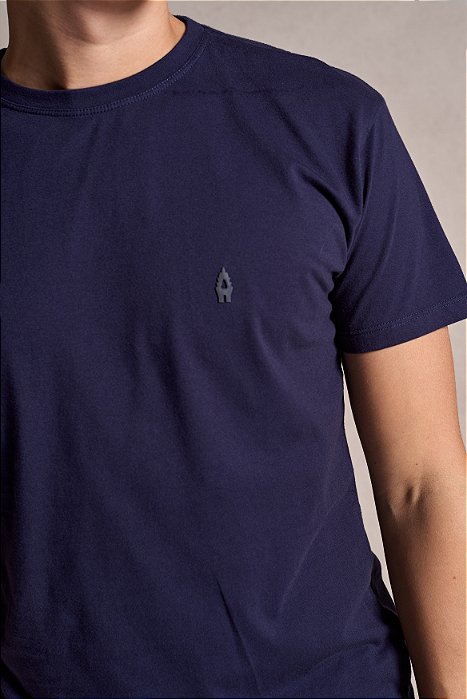 Camiseta Básica Azul Marinho Ankor
