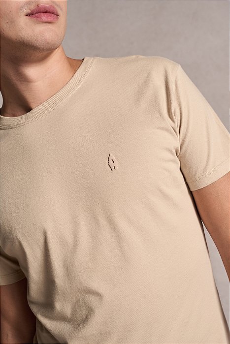Camiseta Básica Bege Ankor