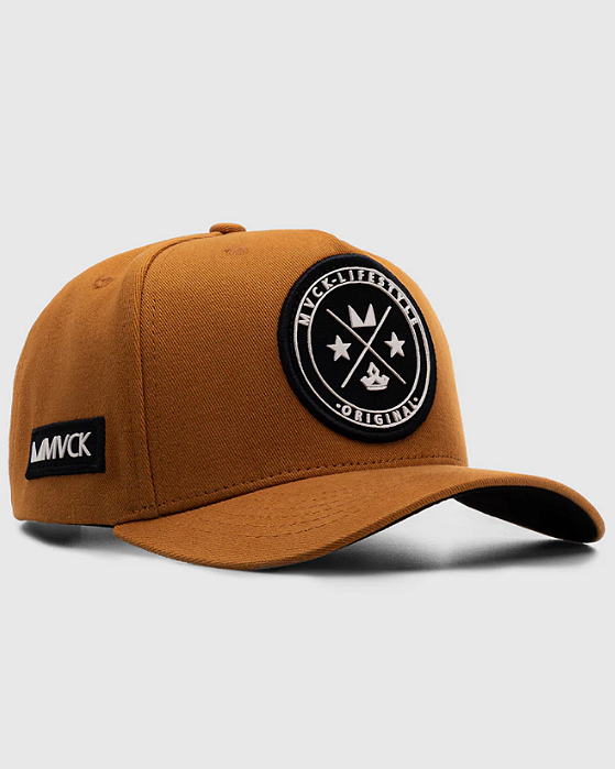 Boné Caramelo Brasão MVCK
