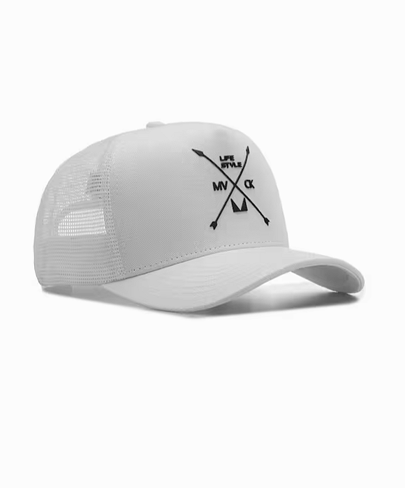 Boné Trucker Branco Texas MVCK