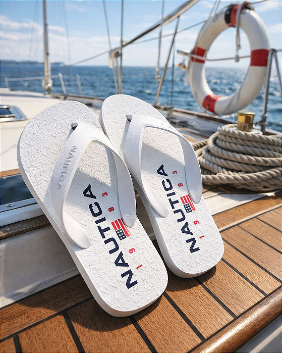 Chinelo Branco Nautica