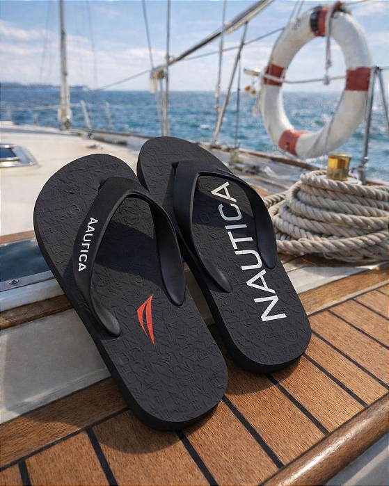 Chinelo Preto Nautica