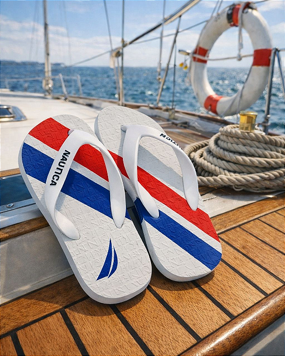 Chinelo Branco Nautica