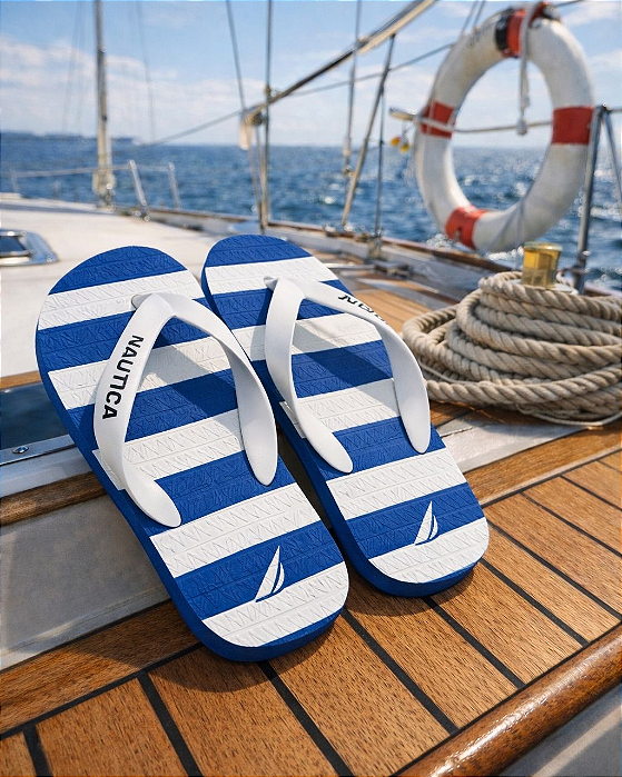 Chinelo Azul Nautica