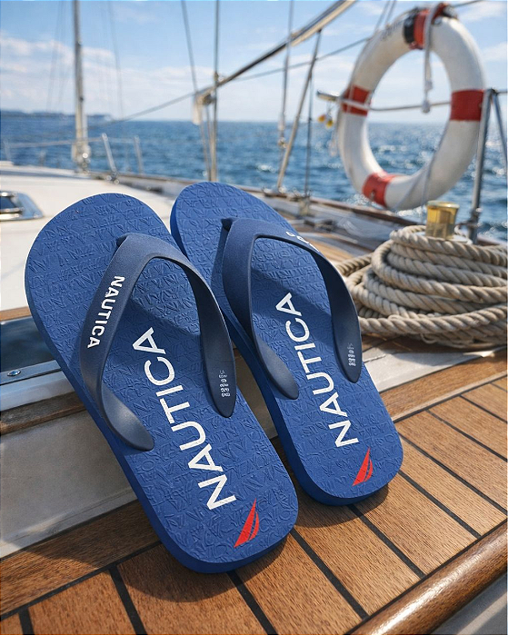 Chinelo Azul Marinho Nautica