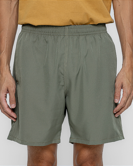 Shorts Nylon Flex Verde Militar King & Joe