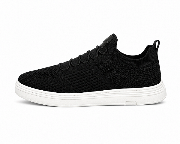 Tenis Knit Preto Ogochi
