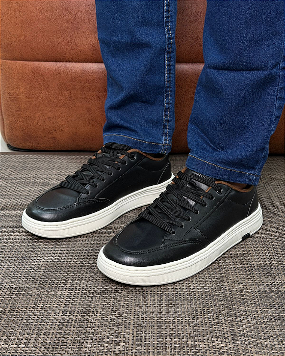 Tênis Casual Preto Ogochi