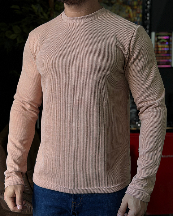 Sueter Tricot Premium Salmão King&Joe