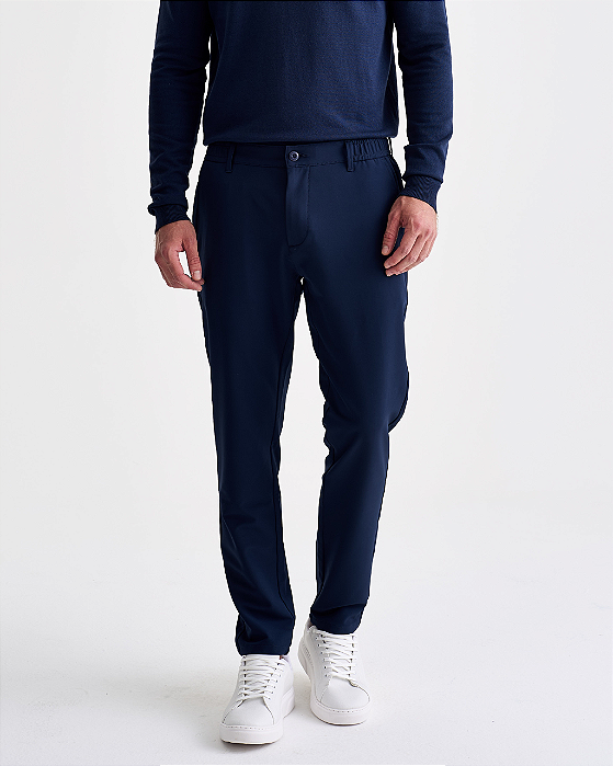 Calça Smart Jogger Azul Marinho Ankor