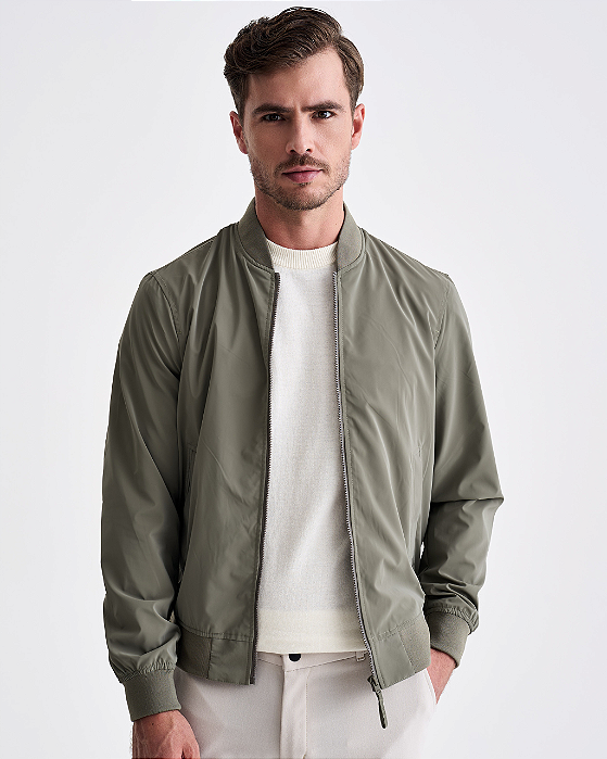 Jaqueta Bomber Light Verde Ankor