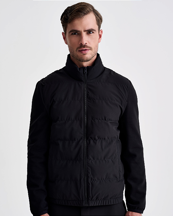 Jaqueta Padded Preta Ankor