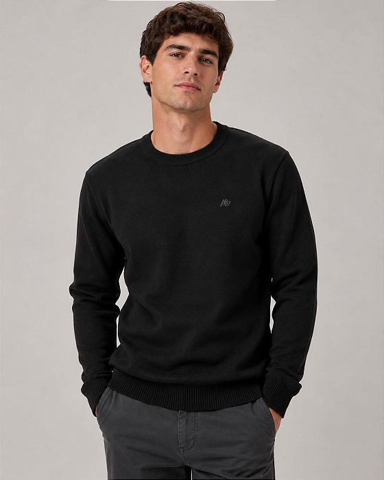 Tricot A87 Preto Aeropostale