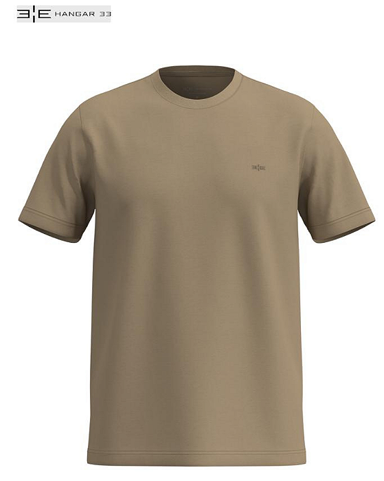 Camiseta Basica Bege Bocciolo Hangar 33