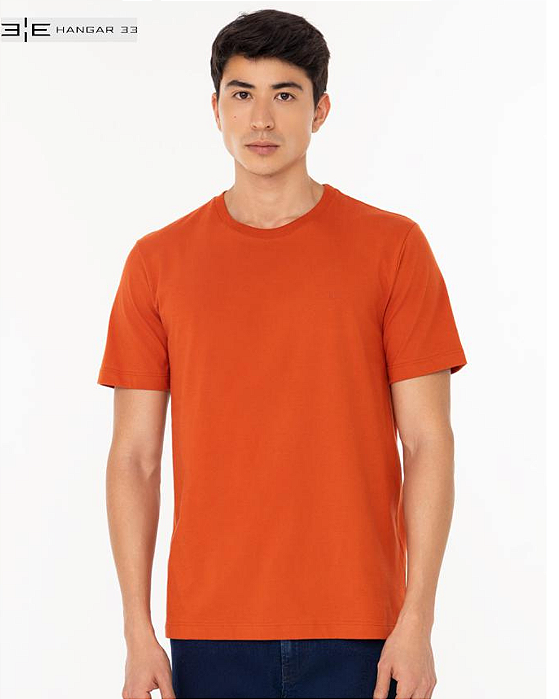 Camiseta Basica Laranja Hangar 33