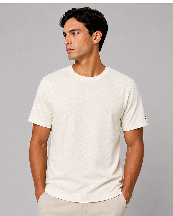Camiseta Texturizada Off Invicci